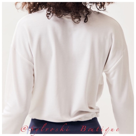 🔥 Tommy Hilfiger Drawcord Sweatshirt NWT - Picture 2 of 4